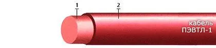 Кабель ПЭВТЛ-1 0,900