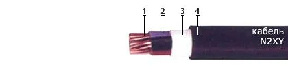Кабель N2XY/FRZ 3х6(ож)-0,400