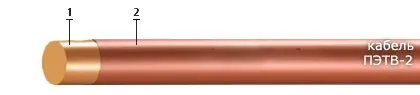 Кабель ПЭТВ-2 1,6