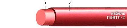 Кабель ПЭВТЛ-2 1,32